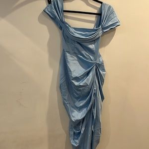 Prettylittlething satin dress